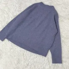 【c3193】UNIQLO ニット セーター　長袖　パープル