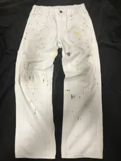 80s-90s Dickies ペインターパンツ ホワイト TALONジップ - メルカリ