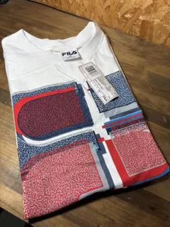 新品　usa古着 FILA グラフィックプリント Tシャツ Mサイズ　ビンテージ