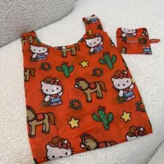 BAGGU × Sanrio ハローキティ ウエスタン BABY エコバッグ