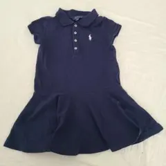 POLO RALPH LAUREN ポロワンピース ネイビー 3T