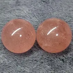 B393　モスコバイトインクォーツ　14.5ミリ