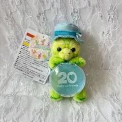 オルメル　ぬいぐるみバッジ　20点セット　20周年　カラフルハピネス オルメル ぬいぐるみバッジ ダッフィーフレンズ20周年 カラフル