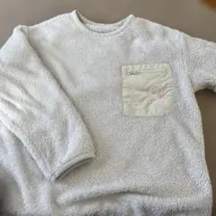 UNIQLO フリースジャケット 120cm ホワイト