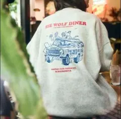 SHE WOLF DINER×FREAK'S STORE スウェット　M