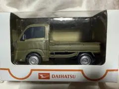 ダイハツ HIJET ハイゼット プルバックカー 未開封 ミニカー カーキ