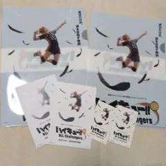 アニメジャパン ハイキュー!! クリアファイル ステッカー ポストカード