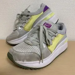 Onitsuka Tiger スニーカー グレー/イエロー/パープル