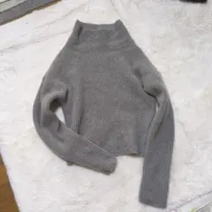 POLO RALPH LAUREN グレー タートルネック セーター XS