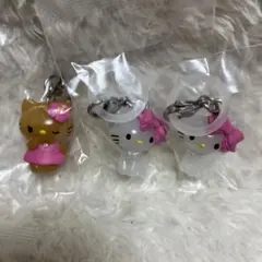 ハローキティ　めじるしアクセサリー　2種 3点セット