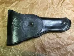 美品 米軍実物 60's ガバメント 黒革ホルスター