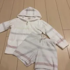 ジェラートピケ　キッズ　パジャマ　セットアップ