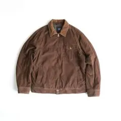 GAP ギャップ 00s コーデュロイジャケット 中綿入り 茶 Lのサムネイル