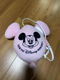 ミッキーバルーンピンク！東京ディズニーランド ショルダーバッグ