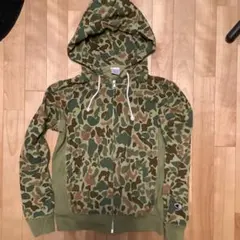 y2k 00s Champion Reverse Weave カモパーカー 迷彩