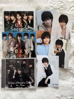 【超お得】SexyZone セクゾ CD 3枚+中島健人 生写真 5枚セット