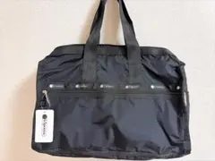 LeSportsac ボストンバッグ ブラック 新品タグ付き - メルカリ