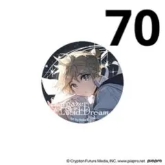 鏡音レン Rella 個展 ホログラム缶バッジ 70個