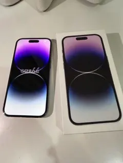 Apple iPhone 14 Pro 256GBディープパープル 本体