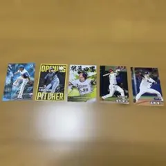 プロ野球 カードセット　サイン入り