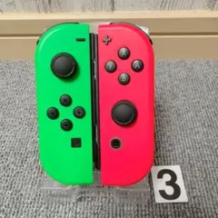 Switch ジョイコン ネオングリーン/ネオンピンク スプラトゥーンカラ