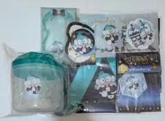 Happyくじ ハッピーくじ ハンギョドン キャニスター 缶バッジ ステッカー