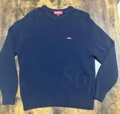 Supreme ネイビー ニット