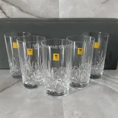 人気のうー特価』 HOYA CRYSTAL レッドクリスタル グラス 5杯 - メルカリ
