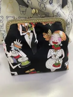 ロラライハリス ソーイング　がま口ポーチ