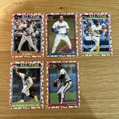 MLB Topps 75 Years of Baseball カード 5枚セット