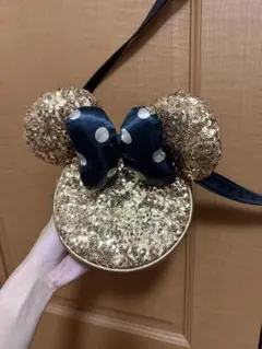 ミニーちゃん ショルダーバッグ ゴールドのサムネイル