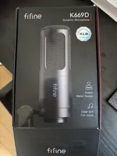 FIFINE TANK6S XLR/USB ダイナミックマイク 単一指向性 - メルカリ