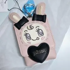 【新品未使用】pium メゾピアノコラボ リップケース ピンク×ブラック タグ付のサムネイル