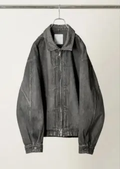 ◇新品◇ANCELLM / AGING DENIM HALF JACKET - メルカリ