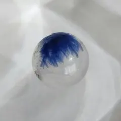 天然石 デュモルチェライト インクォーツ 175a 粒売り １粒 7.3mm