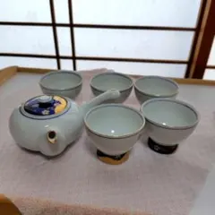 【有田焼】英祥窯　急須と 湯呑みセット