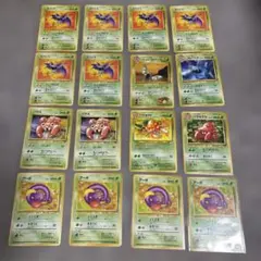 ポケモンカード　旧裏　ズバット　ゴルバット　パラス　パラセクト　アーボ　12枚のサムネイル