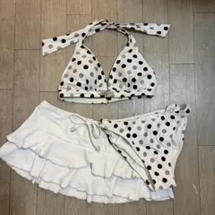 Pinky&dianne ピンキーアンドダイアン 水着 ビキニ 水玉 パレオ付きのサムネイル