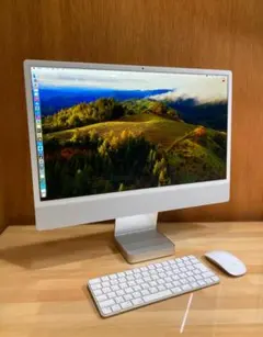 メモリ24GB SSD1TB 美品 iMac 24インチ M3 箱、おまけ付き