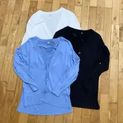 UNIQLO UVカットVネックロングカーディガン