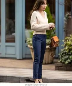 岡部あゆみさんコラボ　神戸レタス　スリムストレートデニム