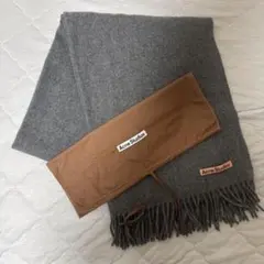 Acne Studios マフラー グレーのサムネイル
