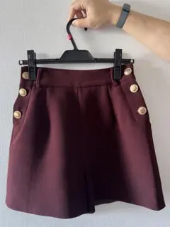 SNIDEL スナイデル ショートパンツ ワインレッドサイズ1