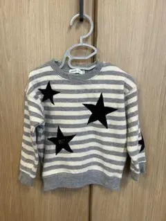 BEAMS mini 星柄スウェット　100