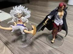 ワンピース 一番くじフィギュア ルフィ ギア5 シャンクス 2体セット