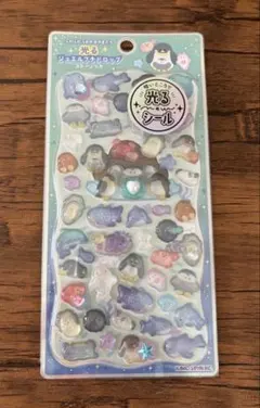 光るジュエルプチドロップ ふわふわうみのなかまたち ストーンつき プチドロ