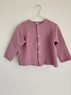無印良品　muji 100cm カーディガン　ピンク