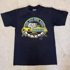 【激レア50周年】90s ヴィンテージ バイクTシャツ 黒 Hanes M