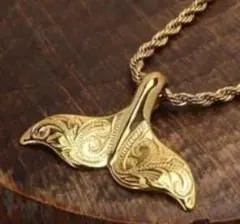 ハワイアンジュエリー ホエールテール ネックレス