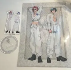 おげれつたなか ヤリチンビッチ部 百合絢斗 田村唯 アクスタ クリアファイル おげれつたなか ヤリチンビッチ部 百合絢斗 田村唯 アクスタ クリア